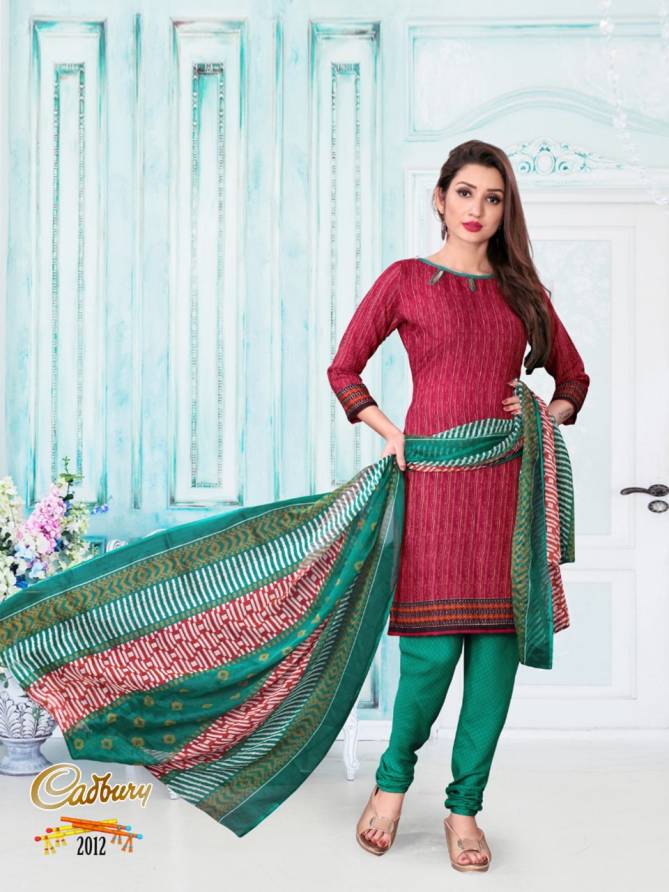 Ganeshji Cadbury Designer Fancy Indo Regular Wear Dress Material Collection